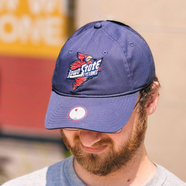 Champion Punching Cy Navy Washed Twill Cap front
